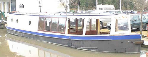 For Sale, a Peter Nicholls 45ft x 11ft NEW Liveaboard inspection launch